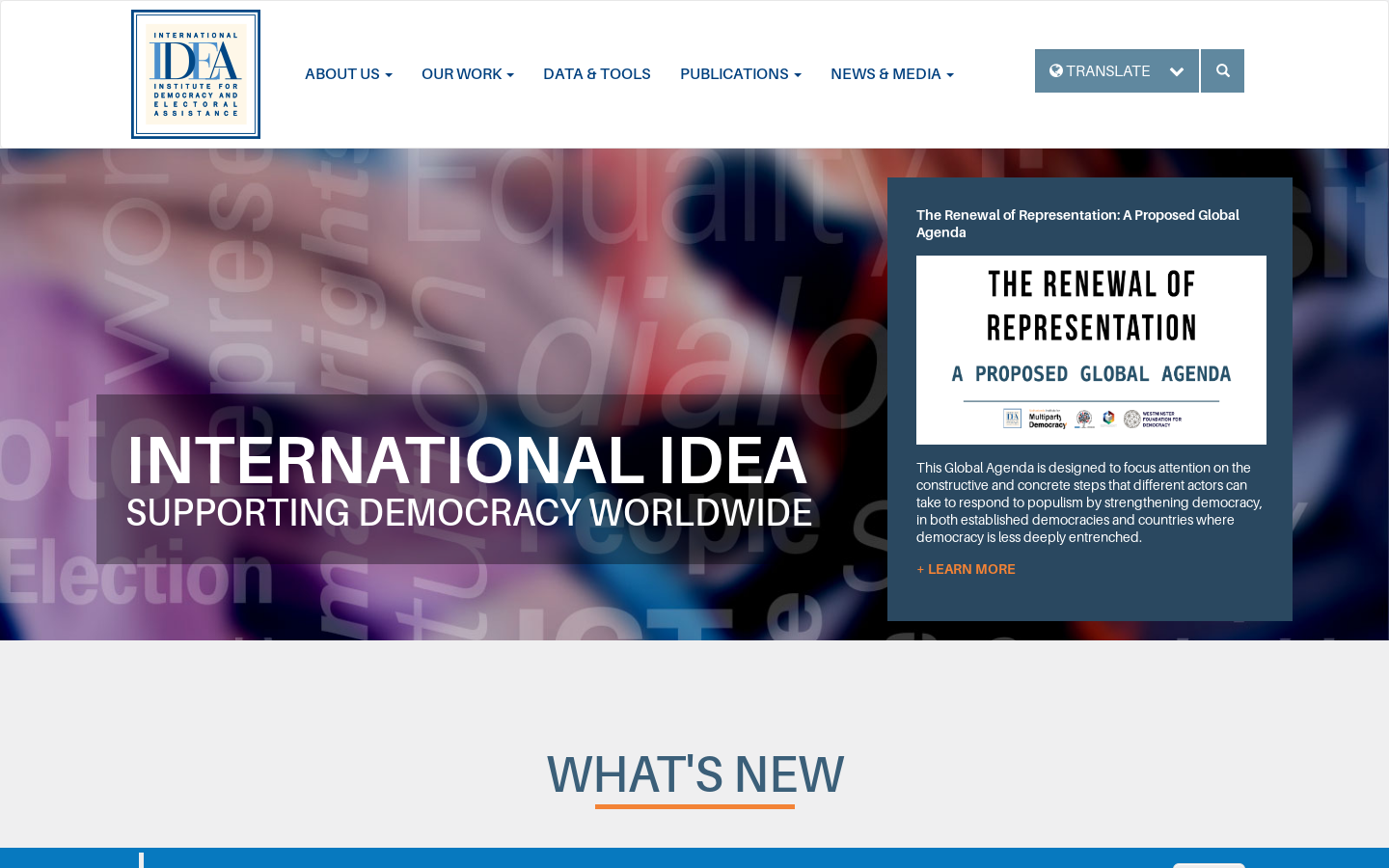 International institute for democracy and electoral assistance jobs