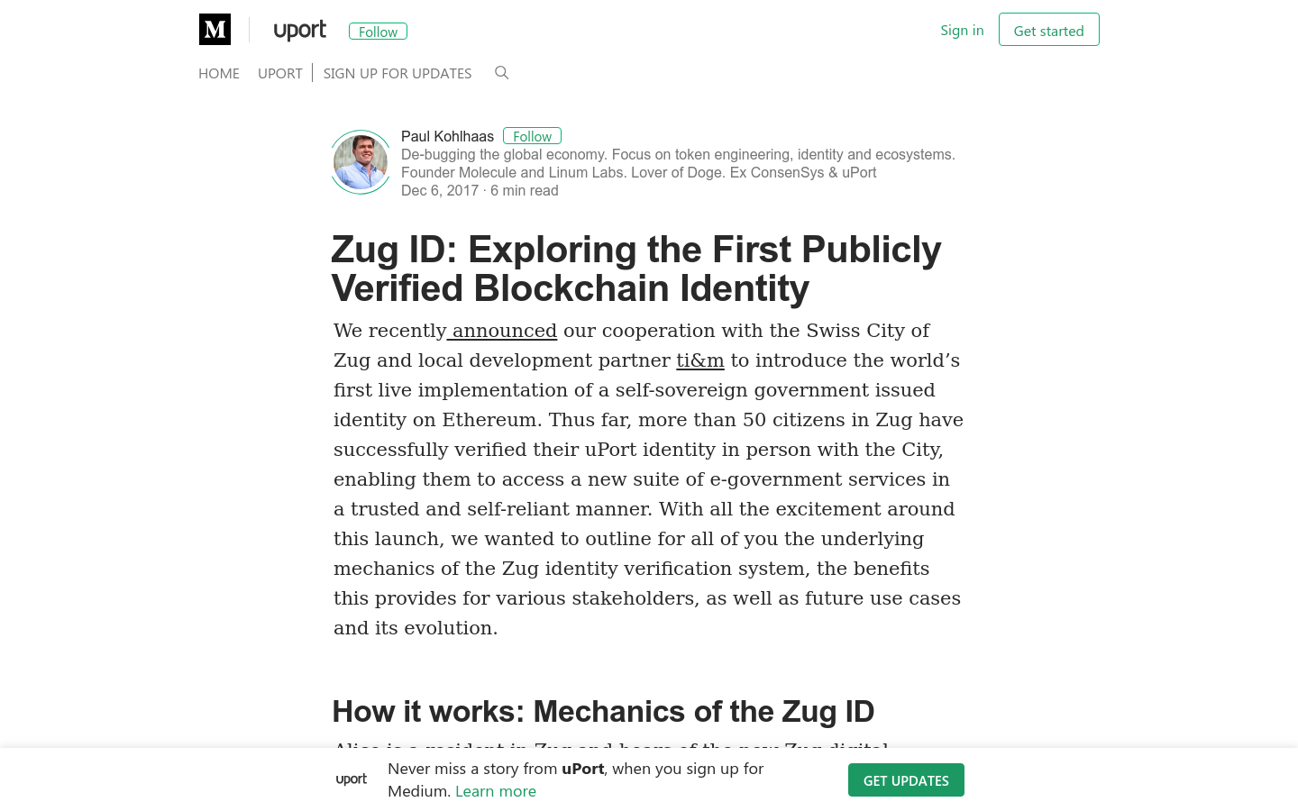 Zug Id Switzerland Blockchain For Identity Civic Tech Field Guide