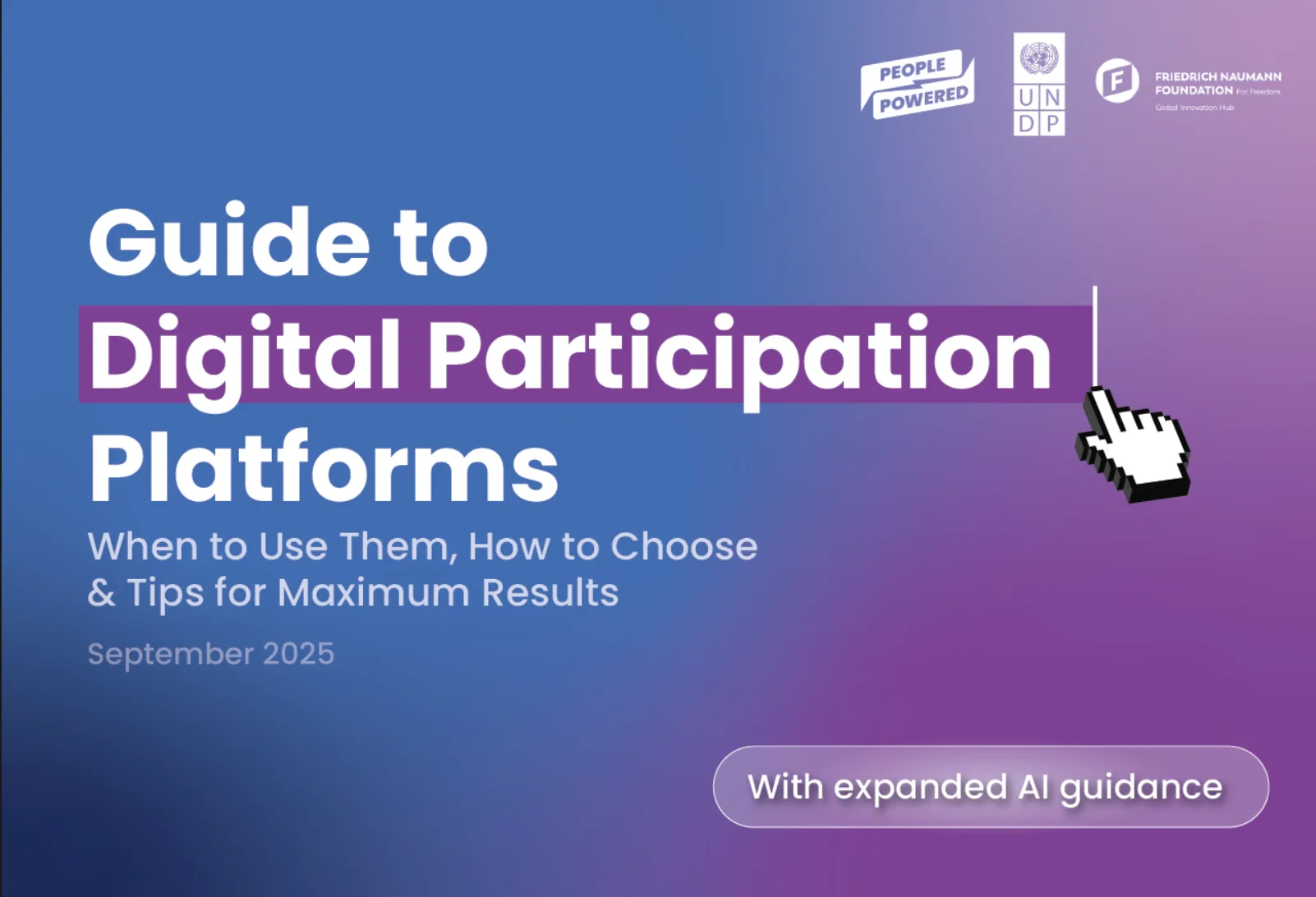 Guide to Digital Participation Platforms 2025